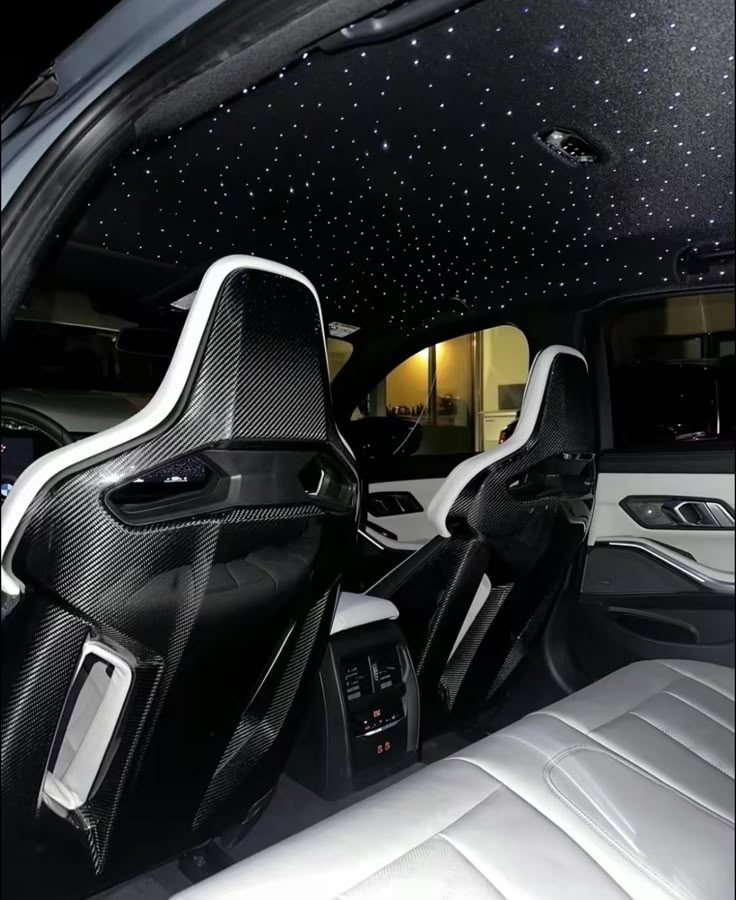 Luxury carbon fiber interior restored to pristine condition