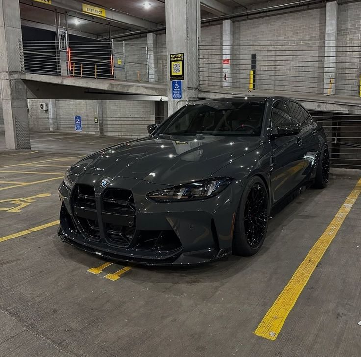 BMW M3 Competition after 3-year ceramic coating — mirror-black finish